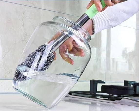 All-in-One Cleaning Brush – Perfect for Bottles, Jars, and Toilets"