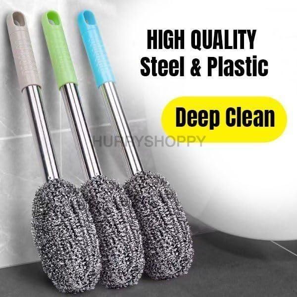 All-in-One Cleaning Brush – Perfect for Bottles, Jars, and Toilets"